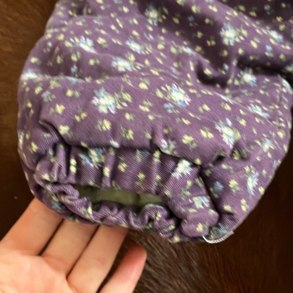 Baby Gap Floral flowers Footies One Piece with Hood - Picture 4 of 7